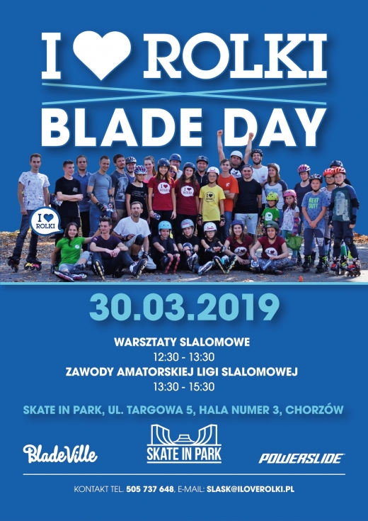 I Love Rolki X Blade Day - Warsztaty i Amatorska Liga Slalomowa