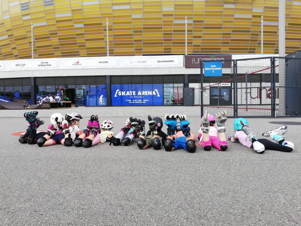 Skate Arena zlokalizowana na Gdańskim Bursztynowym Stadionie